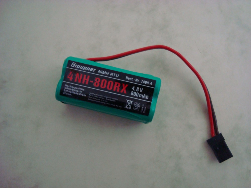(image for) Battery pack NiMH 4nh-800RX - Click Image to Close